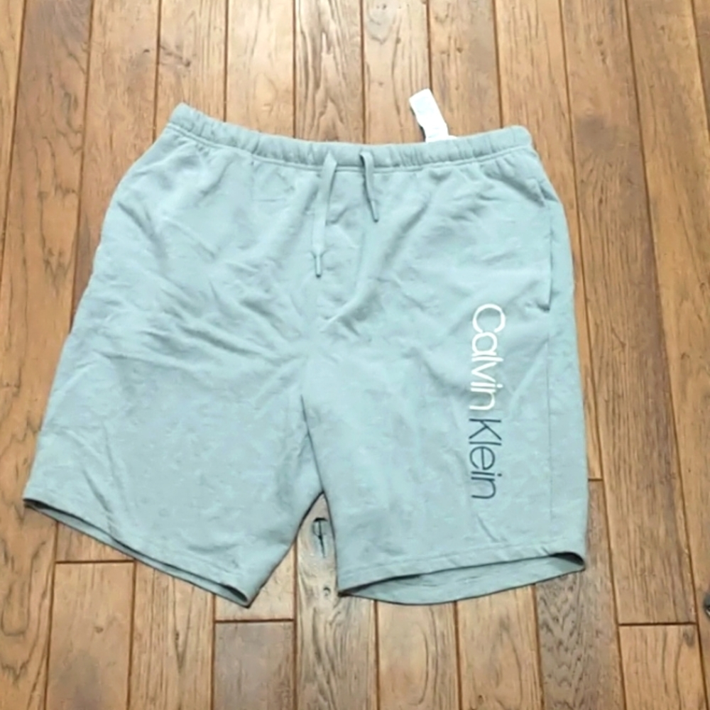 Grey Calvin Klein shorts